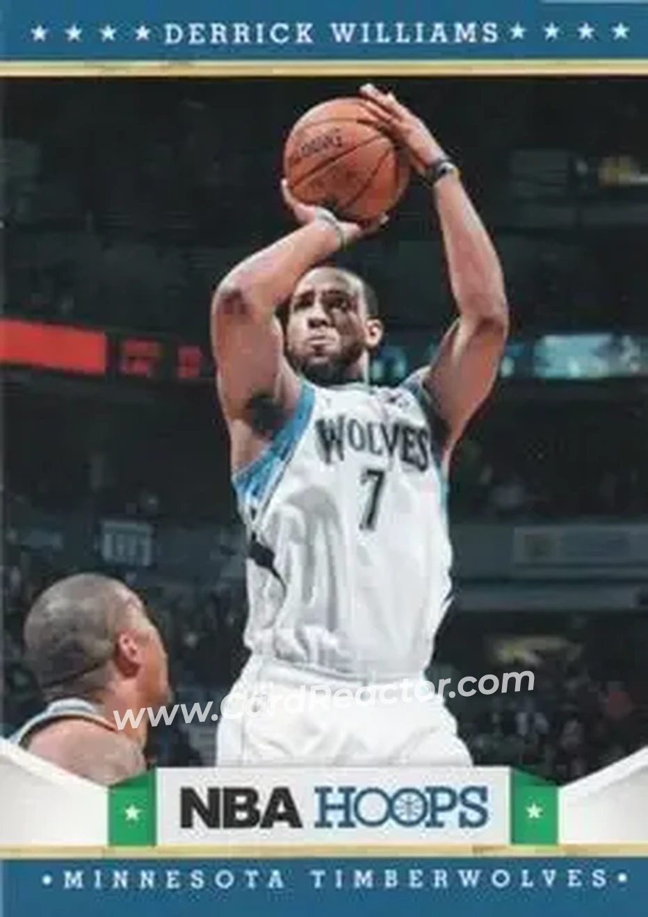 2012-13 Hoops International #224 - Derrick Williams - Minnesota Timberwolves - Front 2012-13 Hoops International #224 - Derrick Williams - Minnesota Timberwolves - Front