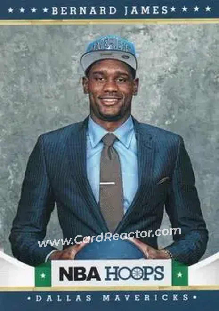 2012-13 Hoops International #292 - Bernard James - Dallas Mavericks - Front 2012-13 Hoops International #292 - Bernard James - Dallas Mavericks - Front