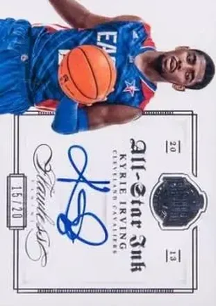 2012-13 Panini Flawless - All-Star Ink #4 - Kyrie Irving - Cleveland Cavaliers