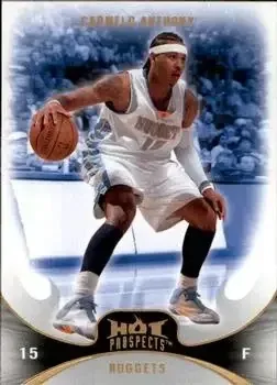 2008-09 Fleer Hot Prospects #3 Carmelo Anthony