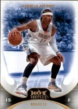 2008-09 Fleer Hot Prospects #3 Carmelo Anthony