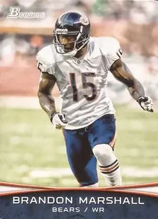 2012 Bowman #5 - Brandon Marshall - Chicago Bears
