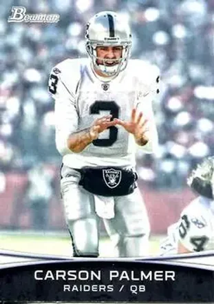 2012 Bowman #9 - Carson Palmer - Oakland Raiders