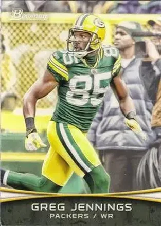 2012 Bowman #15 - Greg Jennings - Green Bay Packers
