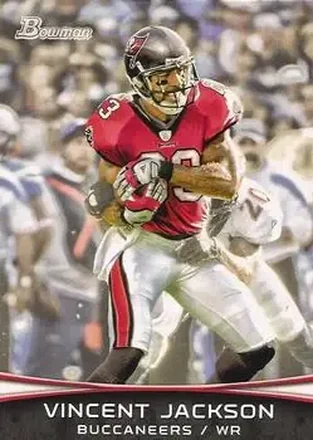 2012 Bowman #19 - Vincent Jackson - Tampa Bay Buccaneers