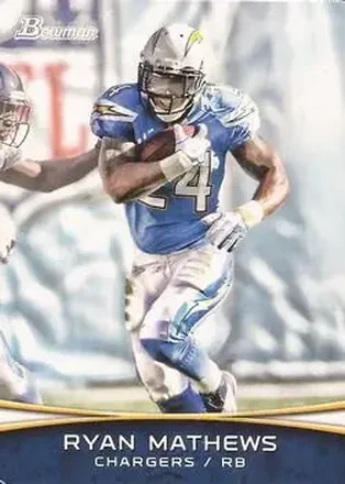 2012 Bowman #21 - Ryan Mathews - San Diego Chargers