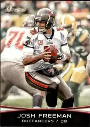 2012 Bowman #22 - Josh Freeman - Tampa Bay Buccaneers