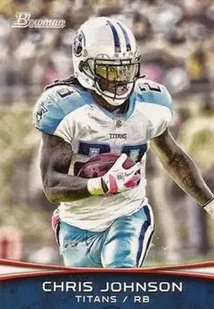 2012 Bowman #25 - Chris Johnson - Tennessee Titans