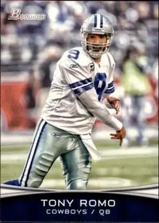 2012 Bowman #28 - Tony Romo - Dallas Cowboys