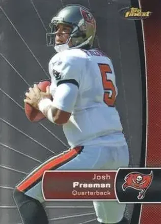 2012 Finest #3 - Josh Freeman - Tampa Bay Buccaneers