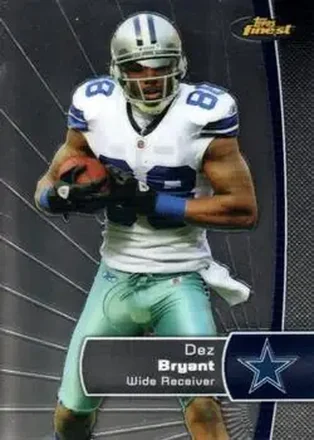 2012 Finest #5 - Dez Bryant - Dallas Cowboys