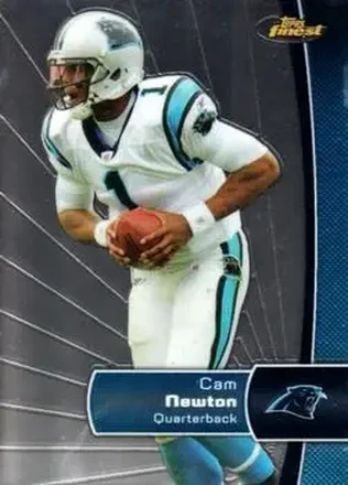 2012 Finest #10 - Cam Newton - Carolina Panthers