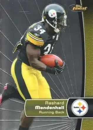 2012 Finest #13 - Rashard Mendenhall - Pittsburgh Steelers
