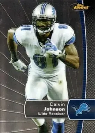 2012 Finest #20 - Calvin Johnson - Detroit Lions