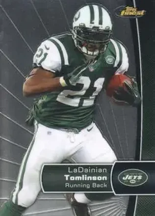 2012 Finest #21 - LaDainian Tomlinson - New York Jets
