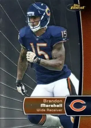 2012 Finest #24 - Brandon Marshall - Chicago Bears