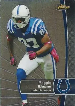 2012 Finest #34 - Reggie Wayne - Indianapolis Colts