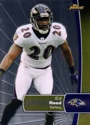 2012 Finest #39 - Ed Reed - Baltimore Ravens
