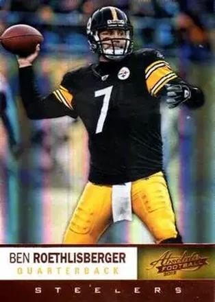 2012 Panini Absolute #13 - Ben Roethlisberger - Pittsburgh Steelers