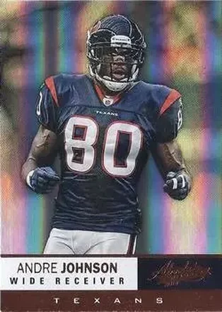 2012 Panini Absolute #16 - Andre Johnson - Houston Texans