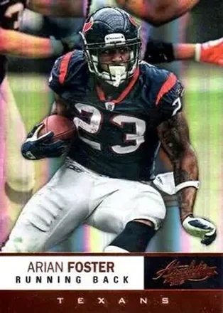 2012 Panini Absolute #17 - Arian Foster - Houston Texans