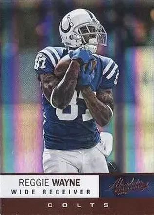 2012 Panini Absolute #20 - Reggie Wayne - Indianapolis Colts