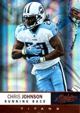 2012 Panini Absolute #27 - Chris Johnson - Tennessee Titans