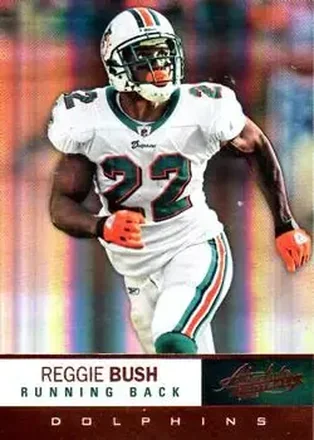 2012 Panini Absolute #31 - Reggie Bush - Miami Dolphins