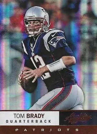 2012 Panini Absolute #34 - Tom Brady - New England Patriots