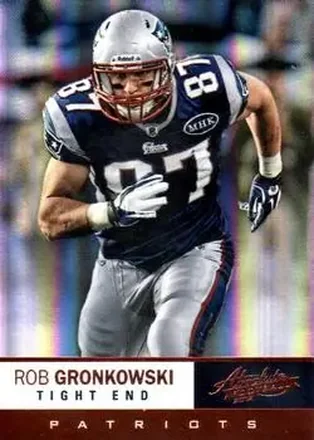 2012 Panini Absolute #35 - Rob Gronkowski - New England Patriots