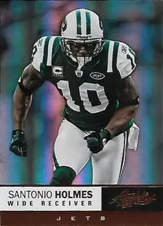 2012 Panini Absolute #41 - Santonio Holmes - New York Jets