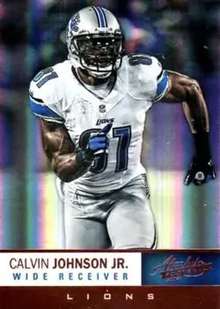 2012 Panini Absolute #46 - Calvin Johnson - Detroit Lions