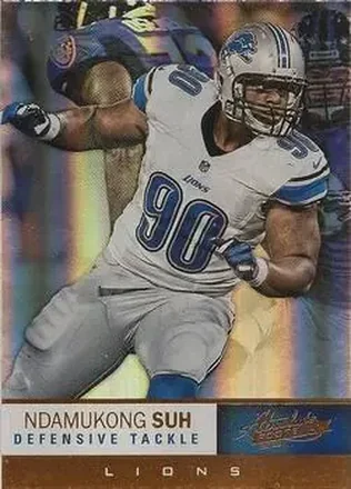 2012 Panini Absolute #47 - Ndamukong Suh - Detroit Lions