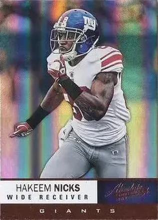 2012 Panini Absolute #67 - Hakeem Nicks - New York Giants