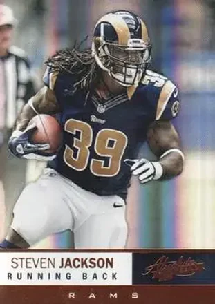 2012 Panini Absolute #100 - Steven Jackson - St. Louis Rams