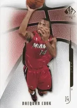 2008-09 SP Authentic #3 Daequan Cook