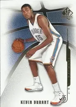 2008-09 SP Authentic #4 Kevin Durant