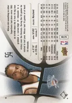 Back of Chris Wilcox