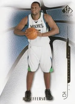 2008-09 SP Authentic #7 Al Jefferson