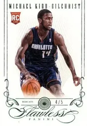 2012-13 Panini Flawless - Emerald #100 - Michael Kidd-Gilchrist - Charlotte Bobcats
