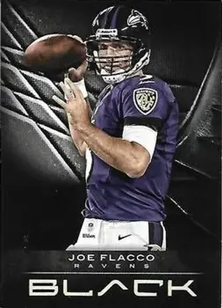 2012 Panini Black #4 - Joe Flacco - Baltimore Ravens