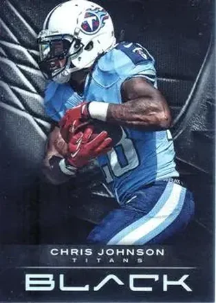 2012 Panini Black #27 - Chris Johnson - Tennessee Titans