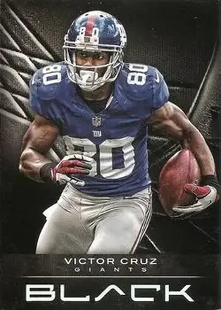 2012 Panini Black #69 - Victor Cruz - New York Giants