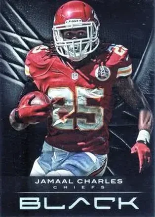 2012 Panini Black #99 - Jamaal Charles - Kansas City Chiefs