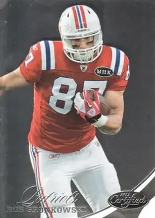 2012 Panini Certified #2 - Rob Gronkowski - New England Patriots
