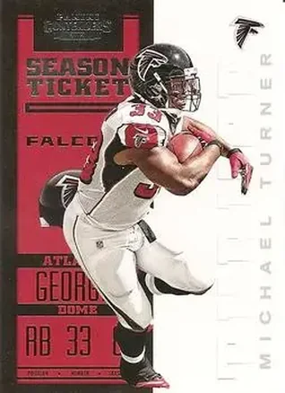 2012 Panini Contenders #5 - Michael Turner - Atlanta Falcons