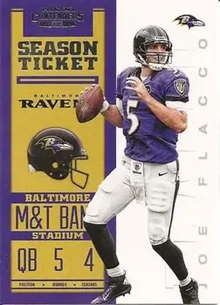 2012 Panini Contenders #7 - Joe Flacco - Baltimore Ravens