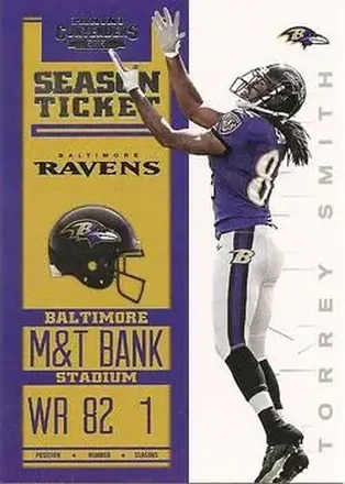 2012 Panini Contenders #10 - Torrey Smith - Baltimore Ravens