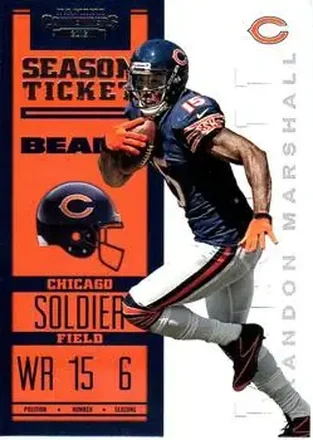2012 Panini Contenders #19 - Brandon Marshall - Chicago Bears
