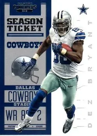 2012 Panini Contenders feature card